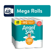 Angel Soft Toilet Paper, 48 Mega Rolls