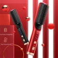 thumbnail image 5 of Cordless Beard Straightener Hair Comb Brush USB Rechargeable Wireless Anti Static Quick Heated Hair Straightening, 5 of 5