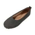 thumbnail image 5 of Womens Ballet Flats 2025 Fall Fashion Non Slip Work Shoes Soft Comfortable Casual Slip-On Walking Loafers, 5 of 6