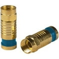 thumbnail image 1 of Paquet de 12 connecteurs de compression pour câble RG6 avec blindage quadruple, 1 of 1