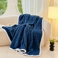 thumbnail image 2 of Wioihee Under $2.00 39.3x59.05in Decorative Soft Throw Blanket for Couch Warm Cozy Velvet Flannel Blanket for All Seasons Lightweight Comfy Checkered Blanket for Sofa Bed, 2 of 6