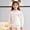 01 Beige, variant on Girls Easter Lace Bow Fuzzy Sweater, Loose Mock Neck Long Sleeve Lavender Heart Decor Soft Knit Pullover