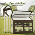 thumbnail image 5 of Mcombo 2-Tier Wooden Cold Frame Garden Greenhouse Raised Flower Planter Shelf Bed Protection 0160, 5 of 8