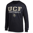 thumbnail image 2 of Men's Champion  Black UCF Knights Football Jersey Long Sleeve T-Shirt, 2 of 3