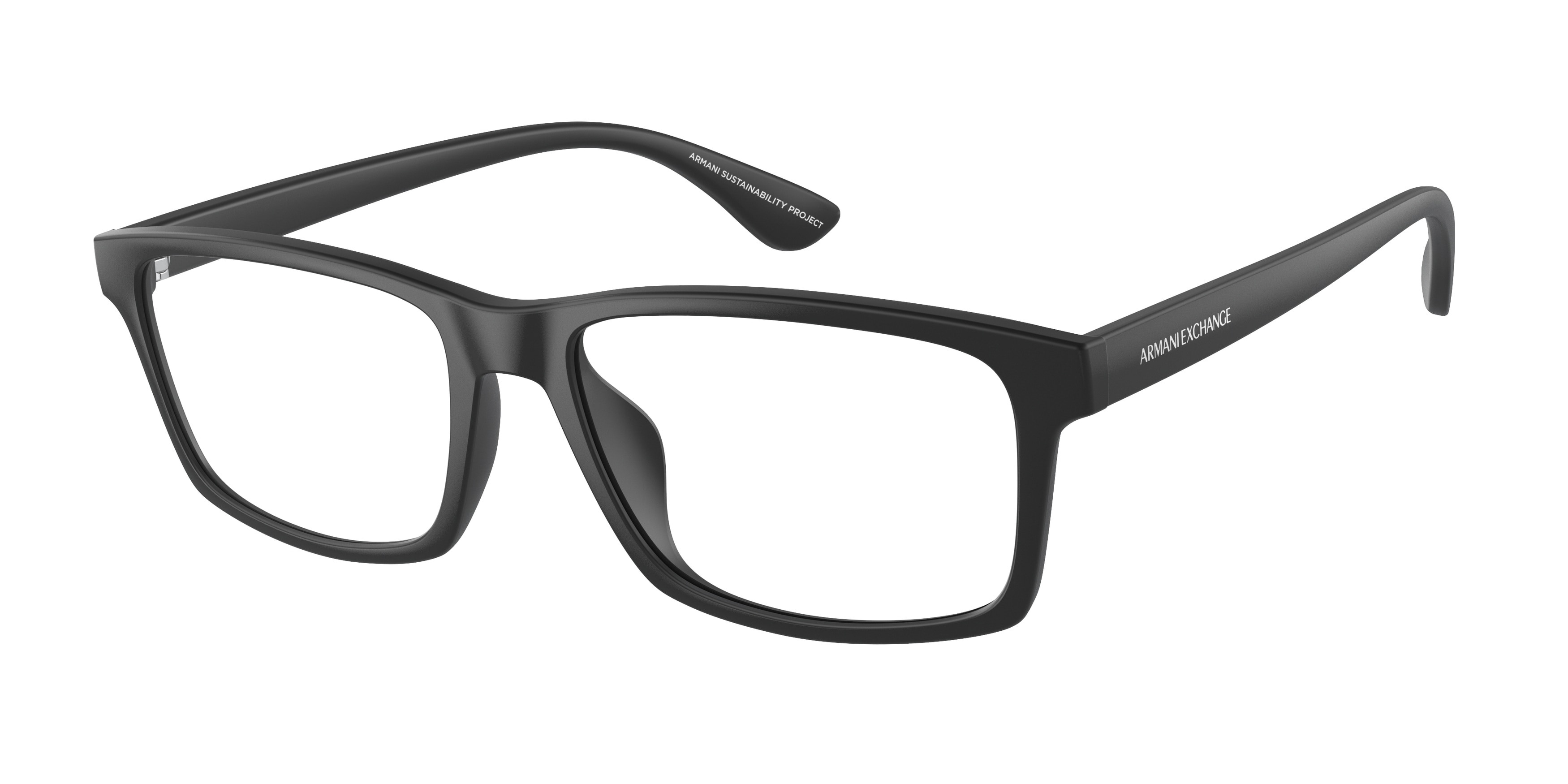 Eyeglasses Armani Exchange AX 3099 U 8158 Black - Walmart.com display picture 3