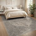 thumbnail image 3 of ODIKA Front Door Faded Transitional Weathered Decorative Border Bedside for Living Room, Under Sectional, Family , Non-Slip Flatwoven, 3 of 7