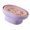 Purple, variant on Dish Soap Presser Dish, Dishwashing Liquid Press Dispenser Easy to Install and Detachable Suitable for Kitchen use