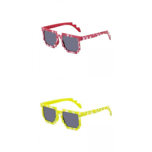 Anteojos de Sol Hugo Pixedas Mosaico Fiesta UV400 Amarillo