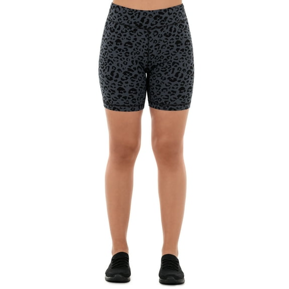 Athletic Works Women's Core Active Dri-Works Bike Shorts, Prints