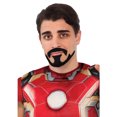 thumbnail image 1 of Iron Man Tony Stark Moustache And Goatee Avengers Facial Hair Accessory, 1 of 1