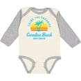 thumbnail image 3 of Inktastic Summer Enjoy the Sunshine Carolina Beach North Carolina Blue Boys or Girls Long Sleeve Baby Bodysuit, 3 of 5