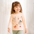 thumbnail image 7 of Bainana T Shirts For Girls Animals Print Long Sleeve Tops Little Kids Cute Fall Tees, 7 of 7