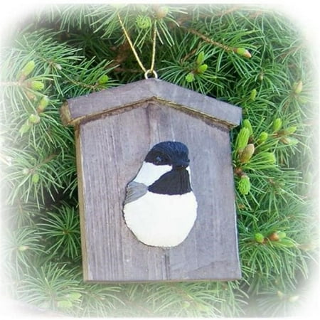 Songbird Essentials Chickadee House Ornament