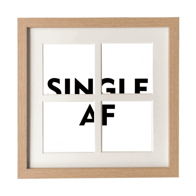 Cadre d'Insatisfaction Émotionnelle Simple pour Mur Ou Table avec 4 Ouvertures pour Photos