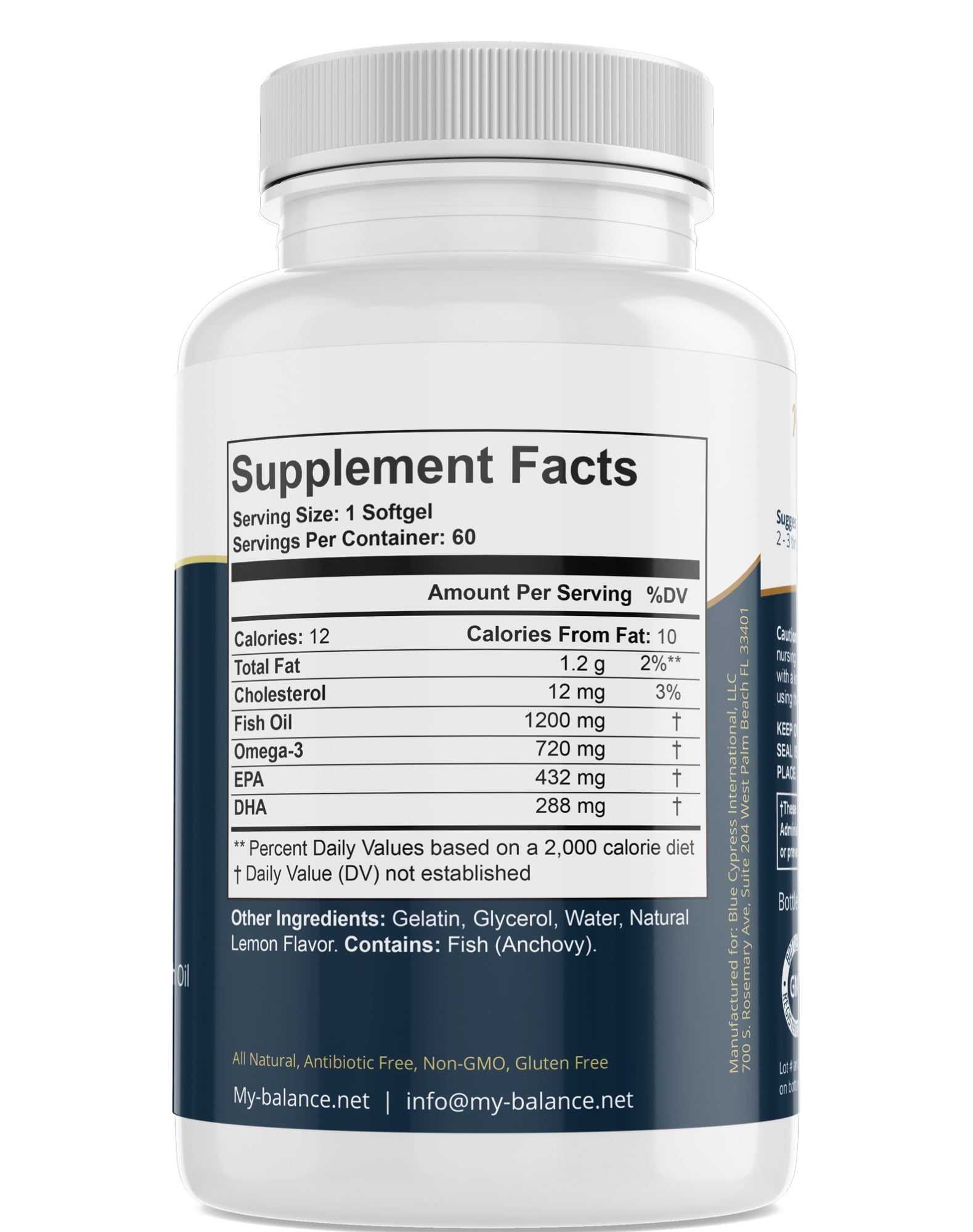 Omega Fish Oil 'Omega-3 Fatty Acids'