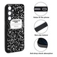 thumbnail image 2 of WIRESTER Shockproof Soft Rubber Cover Case for Samsung Galaxy S24 FE 6.7", Black Composition Book, 2 of 5