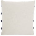 thumbnail image 2 of Nourison Life Styles Tuffed Lines Blue Ink 18" x 18" Throw Pillow, 2 of 6