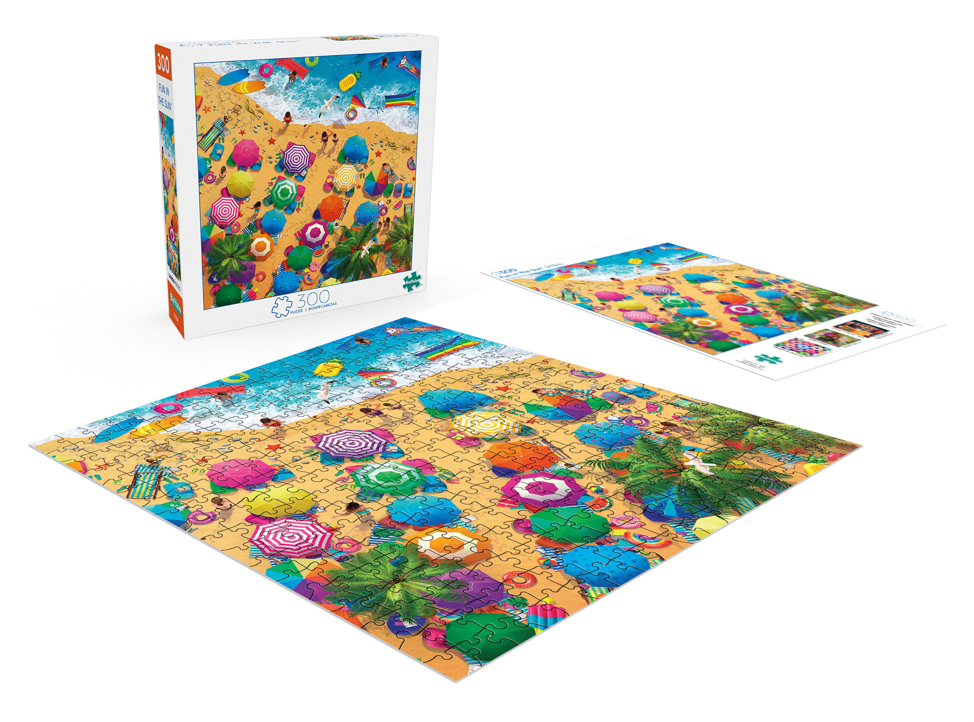 Buffalo Games - Art of Play - Fun in the Sun - 300 Piece Jigsaw Puzzle