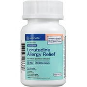 WELMATE Antihistamine Allergy and Sinus Medicine - Loratadine 10mg - 24 Hour Relief - 100 Count Tablets