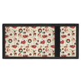 thumbnail image 4 of CHAQLIN Santa Claus Gift Patterns Children's Wallet, Stretch Polyester Coin Bag Wallet for School, Wear-Resistant Slim Trifold Card Wallet, 4 of 7