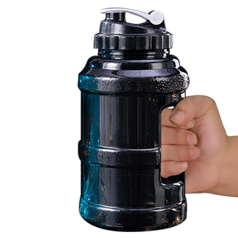 Gym Water Bottle | 2.5L Large Water Bottle with Handle and Wide Mouth |  Outdoor Portable Water Cup Water Container for Camping Travel Picnics  Hiking