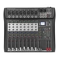 thumbnail image 1 of Mesa de sonido mezcladora Depusheng DT8, 8 canales USB, color negro, 1 of 9