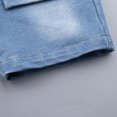 thumbnail image 4 of Boys Shorts Set Summer Clothes Cute Cartoon Short Sleeve Shirt+Denim Shorts Two Piece Set Kids Summer Outfits, 4 of 9