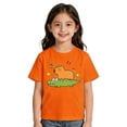thumbnail image 2 of FUZHIQ Cute Shirts for Boys Girls Short Sleeve Capybara Graphic Tees Crewneck Cartoon Casual Cotton T-Shirt Kids Summer Tops Clothes,4-5 Years, 2 of 4