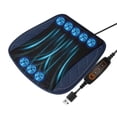 thumbnail image 3 of Cojín genérico para asiento delantero de coche, funda protectora para asiento de coche, funda cómoda para asiento. Azul, 3 of 9