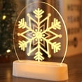 thumbnail image 3 of Acrylic Christmas LED Lights, Decorative Lights, Holiday Decorations, Suitable for Home Party Decor, 3 of 5