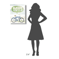 thumbnail image 4 of Global Gallery's 'Beach Cruiser Boys II' By Michael Mullan Stretched Canvas Wall Art, 4 of 4