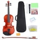 thumbnail image 3 of Kit de Violín 1/8 ANGGREK con Cuerdas de Rosin Arce Abeto y Redwood, 3 of 7
