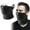 Black, variant on Summer Motorcycle Riding Face Mask Windproof Ear Hanging Ice Silk Sunscreen Face Cover UV Protection Neck Gaiter Driving Protection Breathable Sports Mask