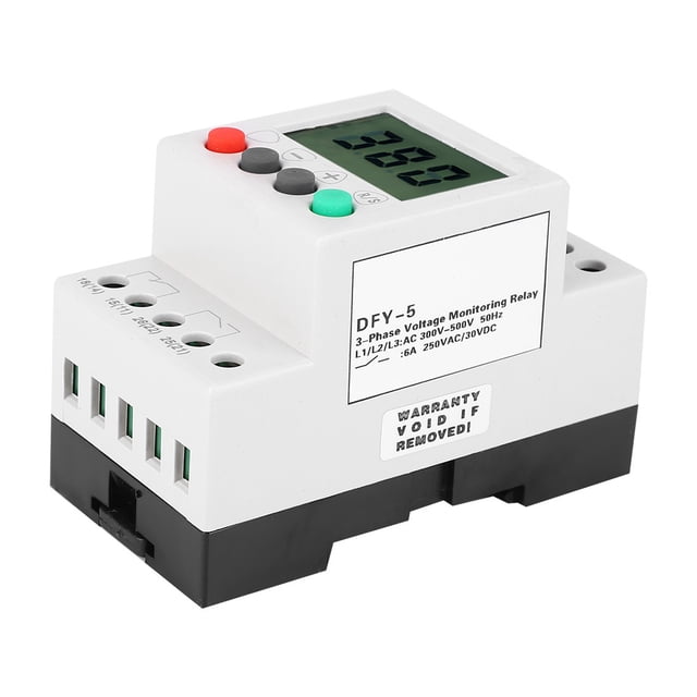 Relé De Protección De Fase ANGGREK DFY-5 300-500 V CA 50 Hz Sala De Máquinas
