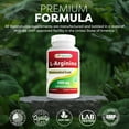 thumbnail image 5 of 2 Pack (New Improved Formula) Best Naturals L-Arginine 1000 mg 120 Tablets - Pharmaceutical Grade L Arginine supplement promotes nitric oxide synthesis, 5 of 7