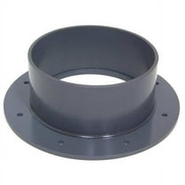Plastic Supply Flange,12" Duct Size PVCF12