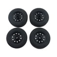 thumbnail image 1 of Big Save,HWRETIE 4Pcs Metal Wheel Hub Tires Kit for Wpl D12 Drift Rc Modified Truck Car,Diy, 1 of 4