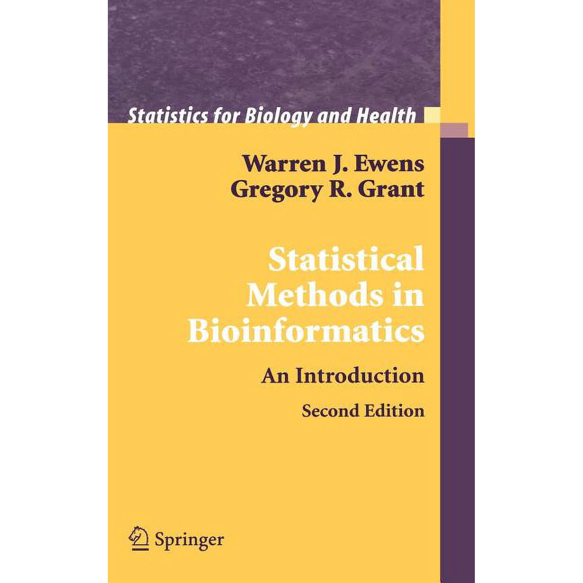 Statistics for Biology and Health Statistical Methods in Bioinformatics: An Introduction (Hardcover)