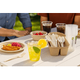 thumbnail image 6 of Greener Settings 16 oz Clear Compostable Disposable Cups, Cold Drink Cups - 50 Count, 6 of 7