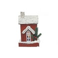 thumbnail image 1 of Maison En Bois Rouge À La Neige (9 "), 1 of 2