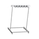 thumbnail image 1 of Organizador de escobas y trapeadores, colgador extraíble para organización y almacenamiento, soporte para escobas y trapeadores, soporte para garaje y Sostener 5 trapeadores, 1 of 8