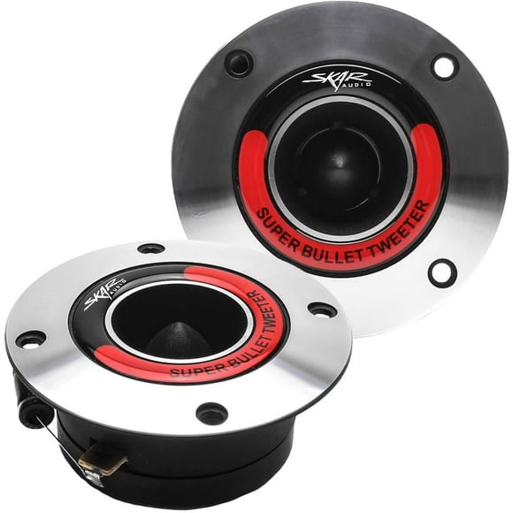 Skar Audio VX175-ST 1.75 Pouces 400 Watts Haute Compression Tweeters en Aluminium - Paire