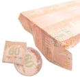 thumbnail image 4 of 1 Set of Glittering Paper Napkins Plates Tablecloth Set Printing Paper Tableware Kit for Party, 4 of 8