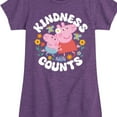 thumbnail image 3 of Peppa Pig - Kindness Counts - Girls Toddler And Youth Fitted Short Sleeve Tee, 3 of 5