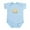Sky Blue, variant on CafePress - Dumpling (Mandu) Infant Body Suit - Baby Light Bodysuit, Size Newborn - 24 Months