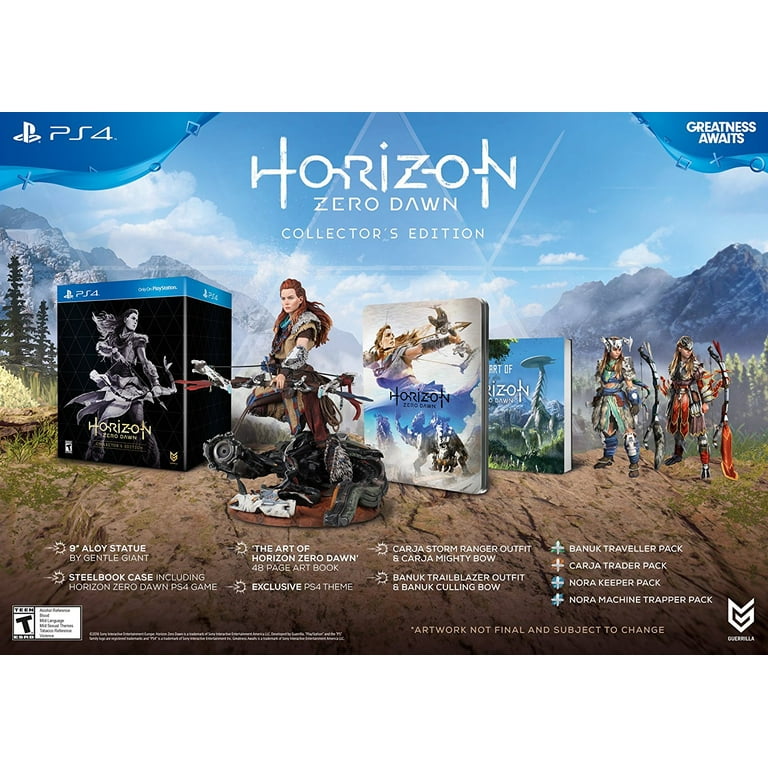 Horizon zero dawn collector's sales edition