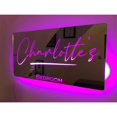 thumbnail image 2 of Espejo con nombre personalizado JINMA LED de 12 colores, 2 of 7
