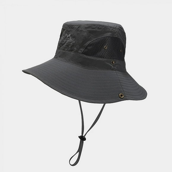 Upf 50 Boonie Sun Hat Sun Protection Hat, Fishing Hat, Hunting Hat, Dark Gray