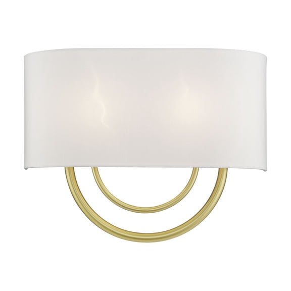 Livex Lighting - Stratton - 2 Light ADA Wall Sconce-11.5 Inches Tall and 15