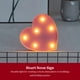thumbnail image 5 of Luces de Marquesina Bearachild con luz de corazón rosa para bodas y fiestas de Cumpleaños, 5 of 6